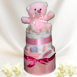 It’s A Baby Girl Premium Nappy Cake