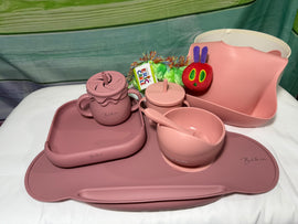 Buy pink-rose Starting Solids Double Baby Hamper: A Whimsical Feast for Little Explorers