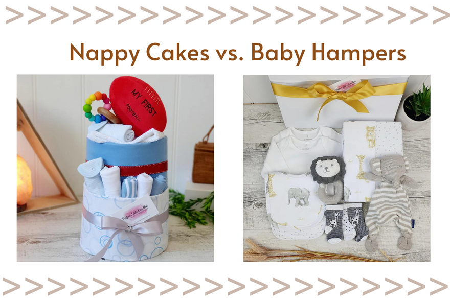 Nappy Cakes vs. Baby Hampers: Which Gift Reigns Supreme for New Parents?