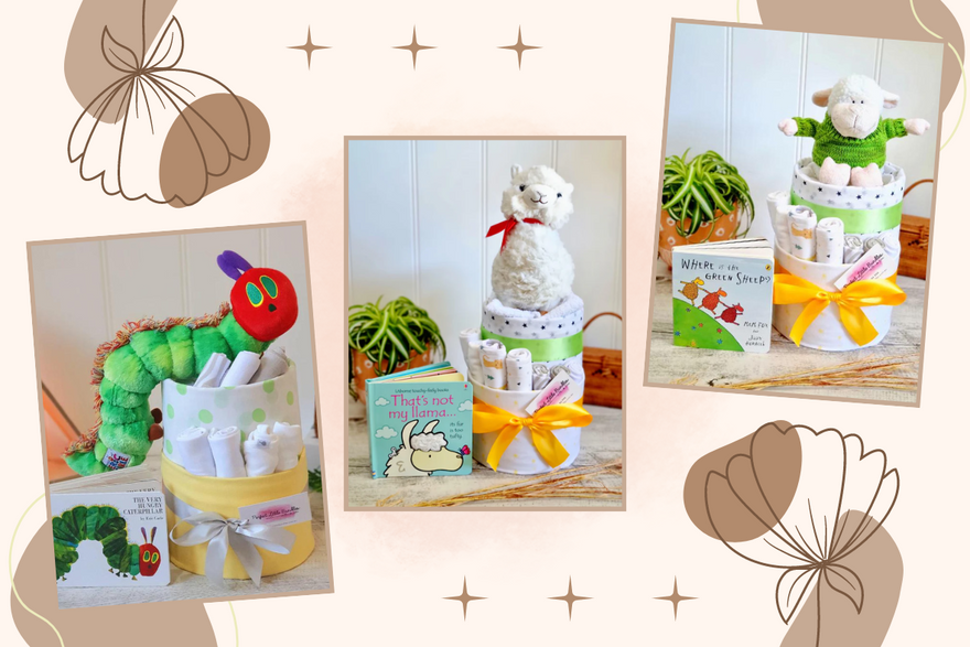 Wrap Your Blessings with Our Premium Unisex Nappy Cakes