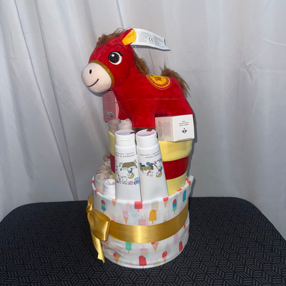 Year of the Horse Deluxe Nappy Cake LIMITED EDITION