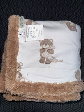 Organic Jersey Sherpa Blanket