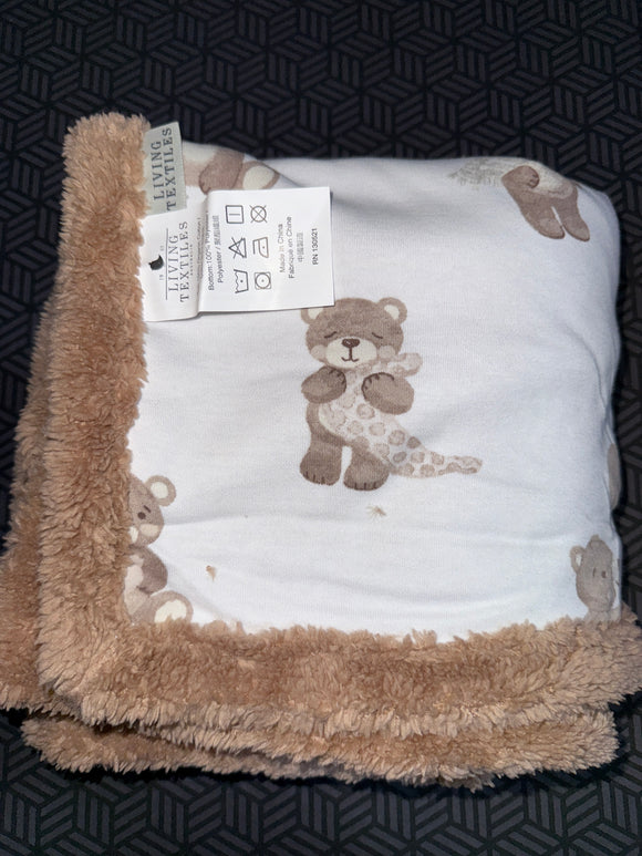 Organic Jersey Sherpa Blanket