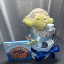 My First Bible Deluxe Nappy Cake -  Noah Turtle-1