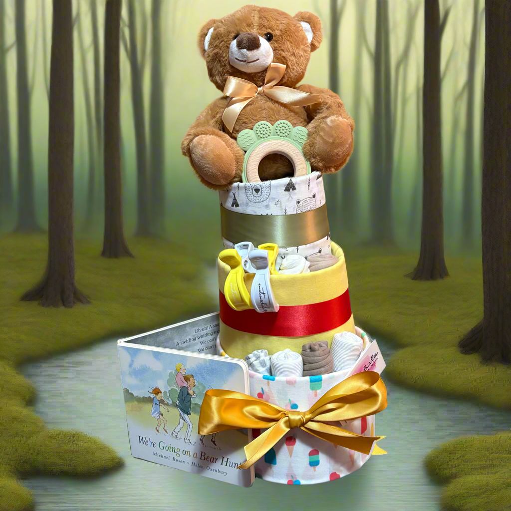 Going on a Bear Hunt Ultra Luxe Nappy Cake