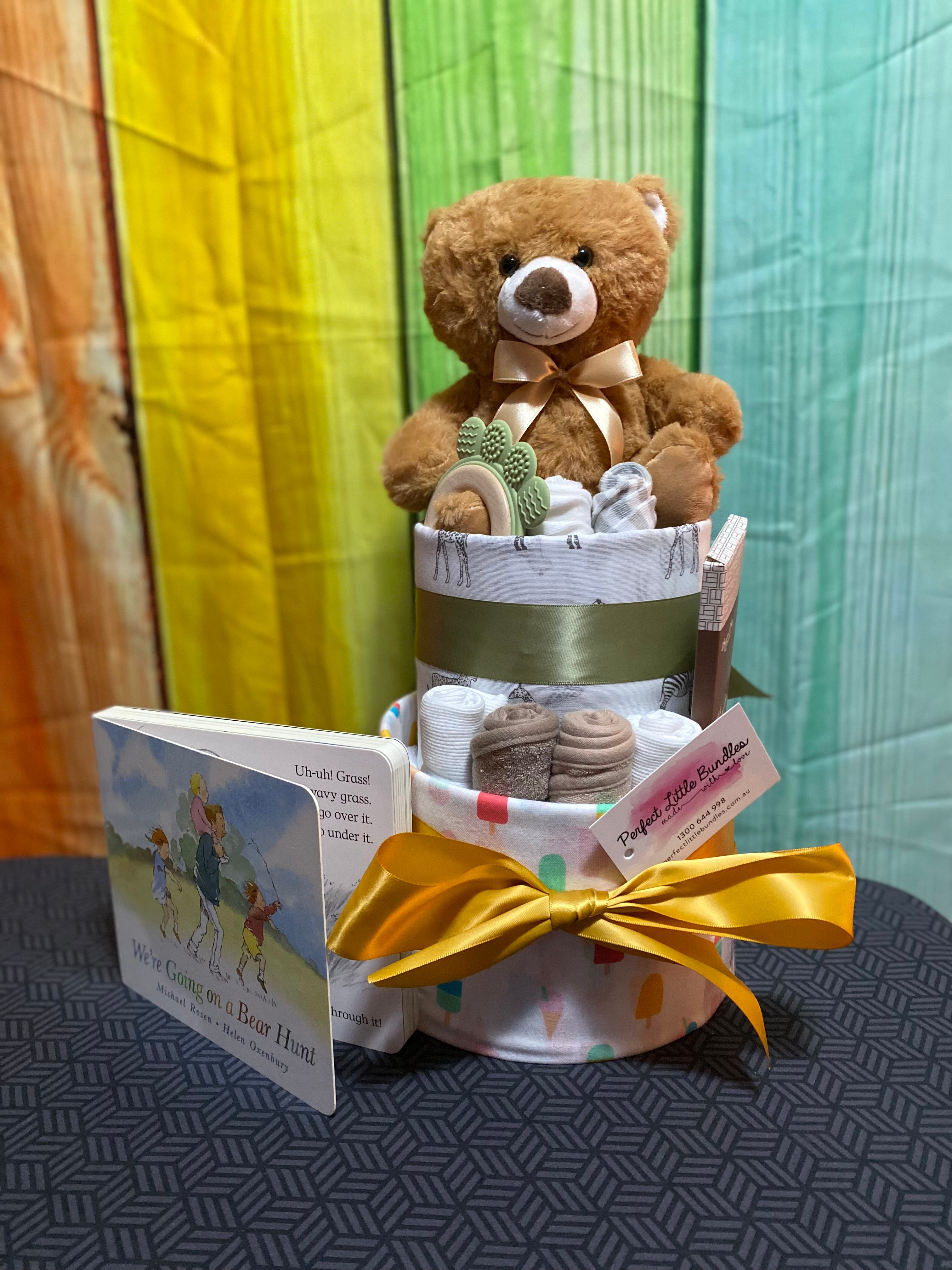 Going on a Bear Hunt Deluxe Nappy Cake