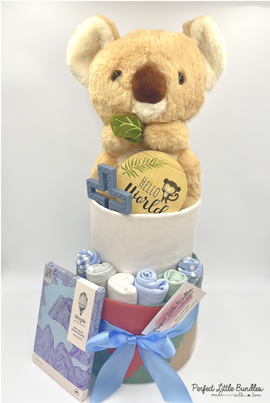 Koala Baby Boys Premium Nappy Cake