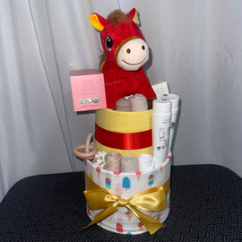 Year of the Horse Deluxe Nappy Cake LIMITED EDITION