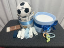 My First Soccer Ball Unisex Premium Nappy Cake-2