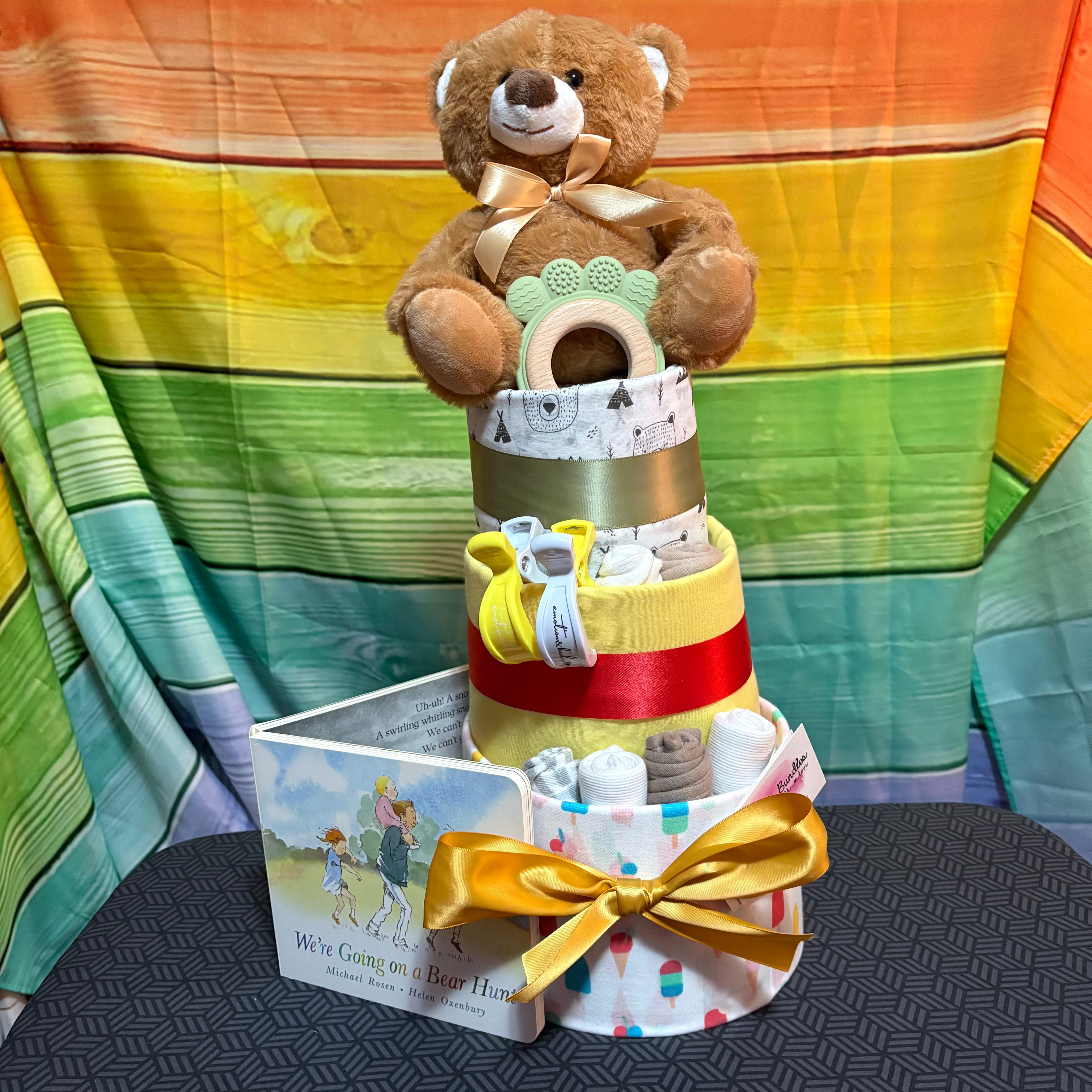 Going on a Bear Hunt Ultra Luxe Nappy Cake