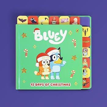 Bluey 12 Days of Christmas Book