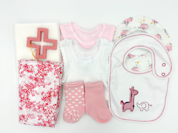 Koala Baby Girls Premium 2-Tier Nappy Cake