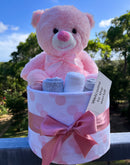 It’s A Baby Girl Nappy Cake-3