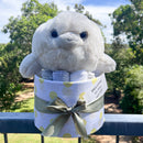 Sami Seal Baby Nappy Cake-3