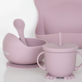 Buy lilac Pagi Kids Feeding Set