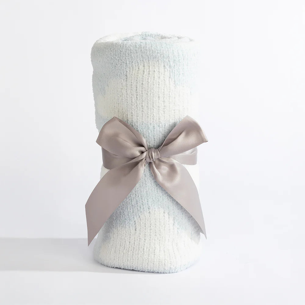Buy blue Chenille Blanket
