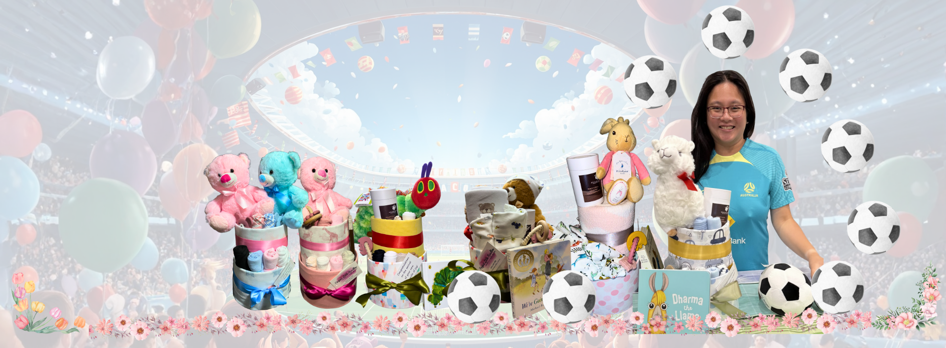 Free Soccer Ball Rattle with purchase over $100
