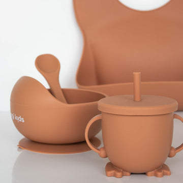 Buy terracotta Pagi Kids Feeding Set