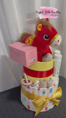 Year of the Horse Deluxe Nappy Cake LIMITED EDITION-4