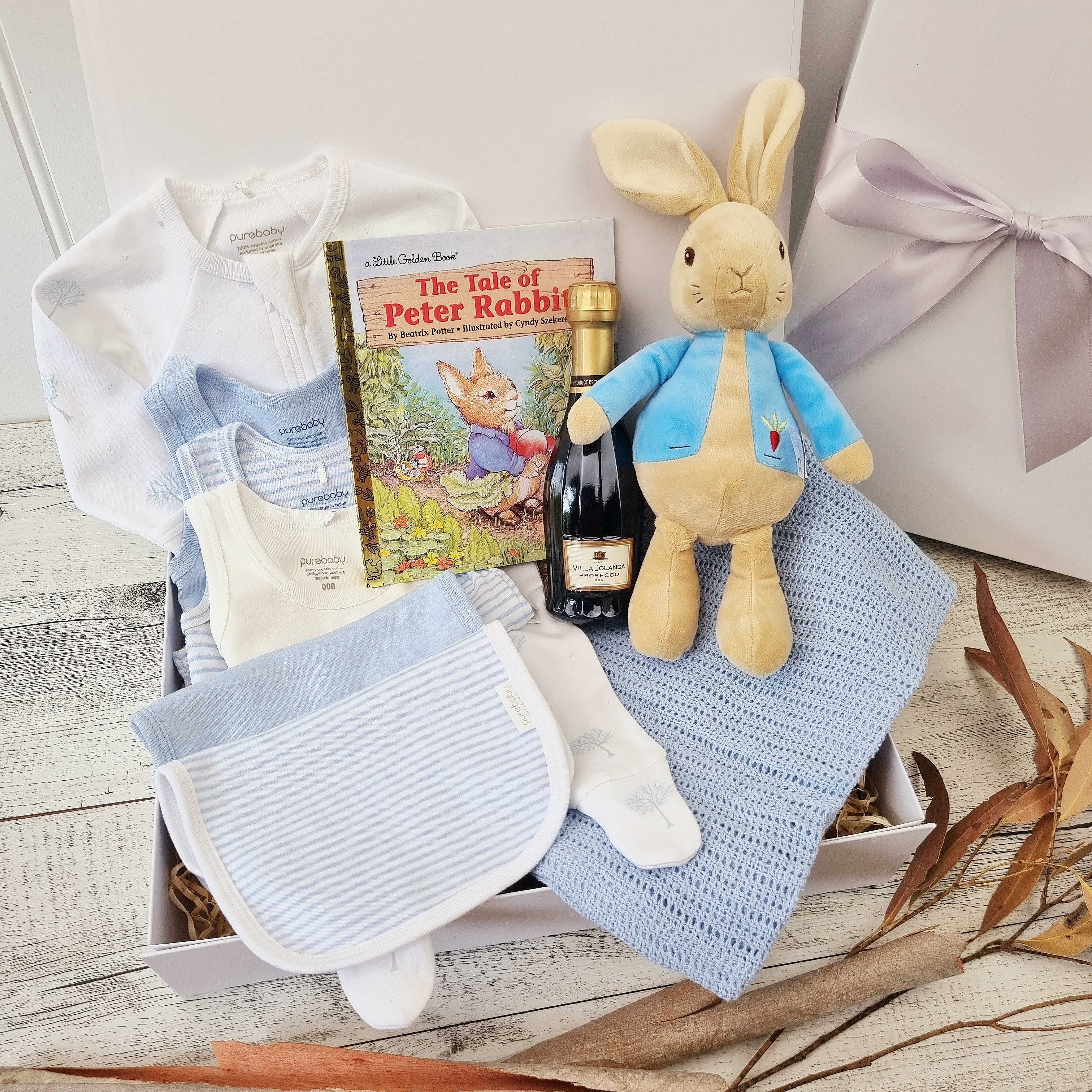 Peter Rabbit Luxe Baby Gift Hamper