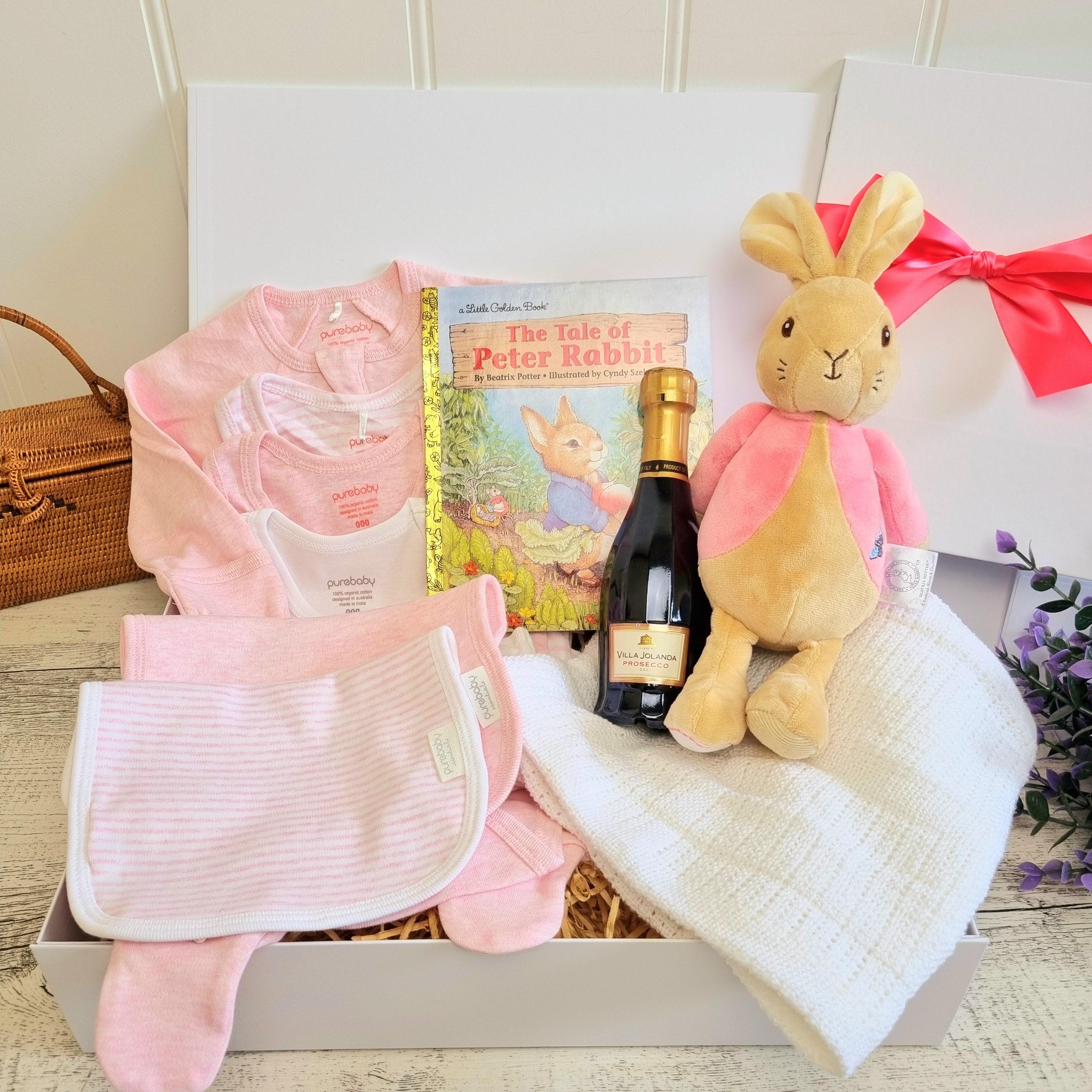 my first flopsy baby girl luxe hamper