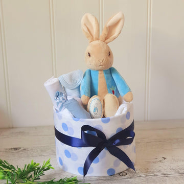 Peter Rabbit Nappy Cake - Perfect Little Bundles